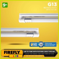 ┗ ➬ ∧ ✱ Firefly LED T8 Tube with LED Starter & Tube Box Type Set Single Ended (SHATTERPROOF) Basic