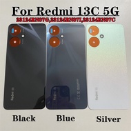 Original For Xiaomi Redmi 13C 5g Back Cover Battery Door Housing Repair Parts