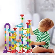 Super cool drop slide puzzle assembly toy