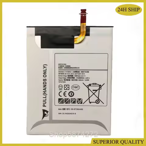 EB-BT280ABE Battery Replacement Original Quality For Samsung GALAXY Tab 7.0 SM-T280 T280 T285 Authen