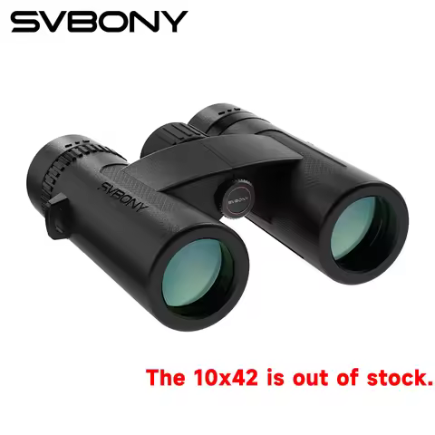 Svbony SV202 Upgraded ED Binoculars 8x32/8x42/10x42 Wide Field of View IPX7 Waterproof Fogproof Bak4