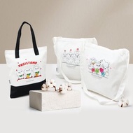 【YOSISTAMP 呦嘻百分百 】環保棉布提袋_2個款式