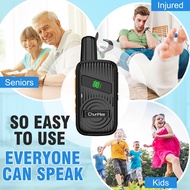 Daytech 2 PCS Walkie Talkie Wireless Intercom System Office Intercom for Hiking/Camping/Career WT22