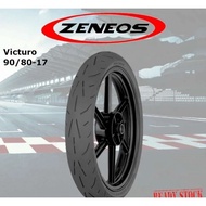 Zeneos Victuro 90/80*17 Tayar Tubeless Tyre Universal Y15 LC135 RS150 RSX Y16