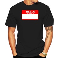 Men Tshirts Hello My Name Is T-Shirt sticker hello my name hello my name is sticker hello clothing design my name is sti