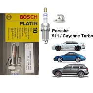 Spark Plug FR6DPP332 0242240628 Bosch Platinum Porsche Cayenne Turbo Spark Plug Platinum Porsche 911