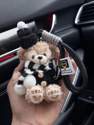 Duffy Bear Shirley Rose Bag Keychain School Pendant