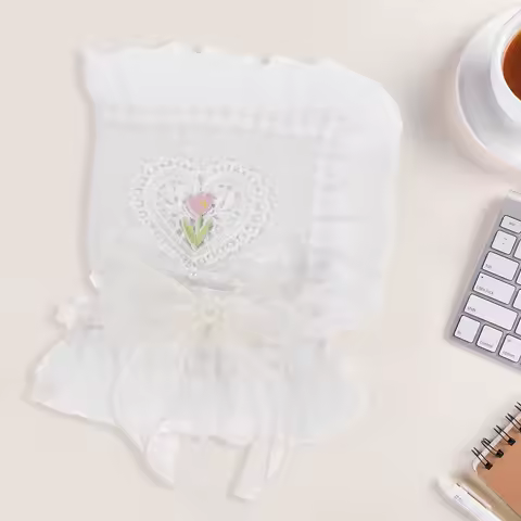 Lace Book Cover Washable Book Cover Fine Book Cover Fabric A5/A6 Notebook Cover Handmade Book Sleeve