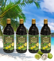 High Potency NONI Fruit Juice (4 Pack) 1 Liter Bottles | Helps Support Your Immune System | A Powerf