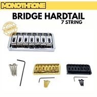 Hardtail Fixed Bridge Electric Guitar 7 String 7 String Tremolo Fix Bridge Hardtail Guitar