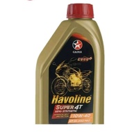 Caltex Havoline Super 4T Semi Synthetic 10w40 Motorcycle Engine Oil (1L)