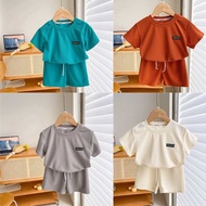 Fashion Set Korean Style Women's Clothing Pants Children's Casual 2-Piece