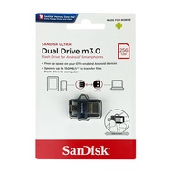 SanDisk - Ultra Dual 256GB 雙用手指 Drive m3.0 USB/ MicroUSB 隨身碟 手機電腦雙用手指 Andriod專用(SDDD3-256G)