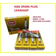 NGK SPARK PLUG LKAR6AGP  - ARUZ D38 - BEZZA 1.3 D63 - MYVI NEW 2018 D20N 1 SET 4 PCS