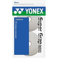 Yonex Wet Super Grip Tape 30 Pack AC102-30P/White [Parallel Import]