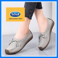 scholl women shoes Women's scholl casual Korean leather shoes scholl ladies shoes summer Boat Shoes