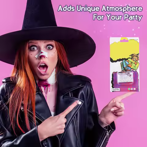 10PCS Halloween Trick Prop Itching Powder Prank Prop Joke Itching Powder Perfect For April Fools' Da