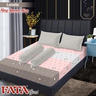 Hot 9.9 FREE MINI GOLD FATA - Queen Lovela Bed Sheet