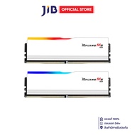 64GB (32GBx2) DDR5 5200MHz RAM (หน่วยความจำ) G.SKILL RIPJAWS M5 RGB INTEL XMP - MATTE WHITE (F5-5200