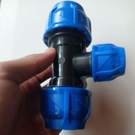 Tee Reducer Pipe Hdpe 1 Inch (32mm) To 1/ 2 Inch (20mm)