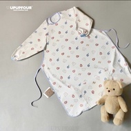 UPUPFOUR Baby Long Sleeve Bib Waterproof Eating Clothes 長袖圍兜防水吃飯服