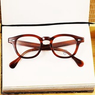 JULIUS TART OPTICAL, AR , COLOR: DEMI AMBER , SIZE: 44/46