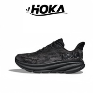 รองเท้า ของแท้ 100 % HOKA ONE ONE Clifton 9 สีดำ