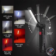 300I 3W COB Inspection Flashlight + High Power LED Work Light 5 Lighting Mode Rechargeable Flashligh