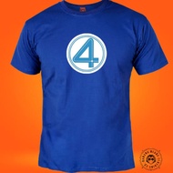 BANANA BLADE CLOTHING "FANTASTIC 4" RUBBERIZED VINYL PRINT T-SHIRT