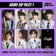 Bts PHOTOCARD - ARMY ZIP BANGTAN PILOT