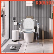 [Koolsoo] Raised Toilet Seat, Toilet Chair Seat, Commode Stool Disabled Toilet Aid Stool Elderly Mobility Toilet Seat,