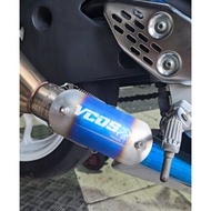 Pipe guard VCOS universal heat cover pipe exhaust pipe protector ninja 250 r25 mt25 cbr250rr r15 mt1