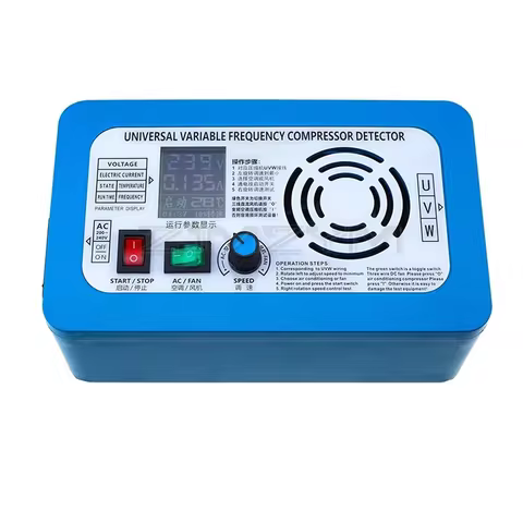 1-3HP/5HP Variable Frequency Air Conditioner Compressor Tester AC200-240V with Screen Display Invert