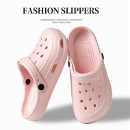 Hole Shoes Ladies Outer Wear Slippers Women Summer Home Shoes Women Couple EVA Slippers Men Shoes Sa