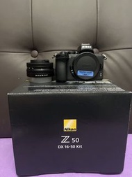 只係試過 震撼價 全套有盒 Nikon Z50 16-50 16-50mm Kit Set  快門次數極少 4XX
