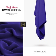 Daily Basic Bawal Chiffon Bidang 45 by H&H Exclusive