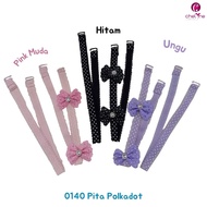 Chelyne Tali BH Fashion Kain - Motek / Motif Pita / Garis-Garis / Kotak-Kotak