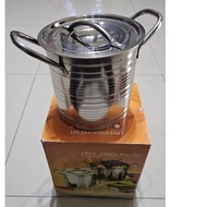 Mini stock Stainless steel Pot NOT 1 SET 18CM stainless steel Pot/