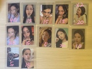 BLACKPINK Rosé Jisoo Lisa Jennie 官方小卡