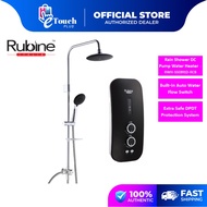 Rubine Rain Shower AC / DC Inverter Pump Water Heater RWH-SSE891D-RCB / RWH-FS391D-BRCB / RWH-C500N-