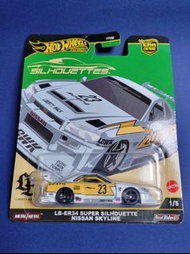 NEW 2025 Japan Card Hot Wheels Premium Car Culture Silhouettes Series LBWK LIBERTY WALK LB-ER34 Supe