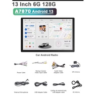 13 INCH & 12.3 UNIVERSAL ANDROID PLAYER 7870 128GB HIGH SPEC