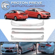 PROTON PREVE R3 LOOK FULLSET BODYKIT (R-3) SKIRT LIP FOR PREVE FRONT SKIRT SIDE SKIRT REAR SKIRT SUP