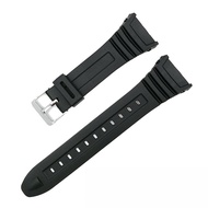 Dây Đeo/Dây Đeo Đồng Hồ Silicon Mềm 18Mm Cho Vòng Đeo Tay Điện Tử Thay Thế W-96H Casio Phụ Kiện Đồng