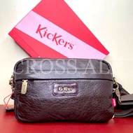 Kickers Waist Bag Sling Bag Clutch Bag Leather (3 in 1) 79038