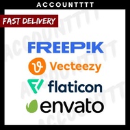 Freepik Vecteezy flaction envato download service