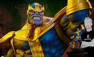 （最新商品預購)Sideshow BenToy Thanos Classic 薩諾斯 經典款全身雕像SC-200570