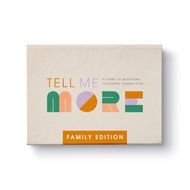 Tell Me More : A Game of Questions, to Deepen Connection - Card Game