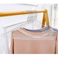 GANTUNGAN 38 Cm Stainless Steel Wire Hanger / Clothes Hanger / Clothes Drying Rack Hanging Iron Pant