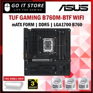 ASUS TUF GAMING B760M-BTF WIFI D5 mATX Intel LGA1700 Motherboard
